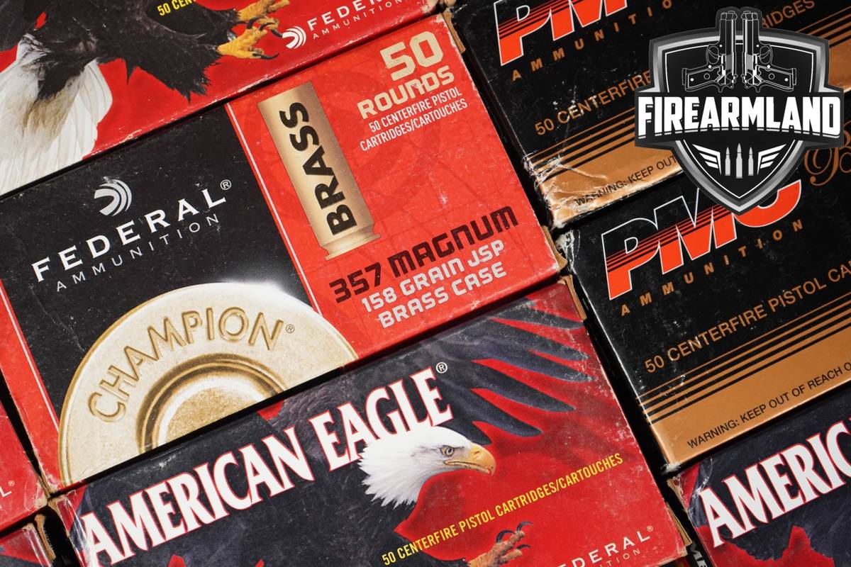 550 RDS! 357 Magnum Ammo Mag Ammunition
