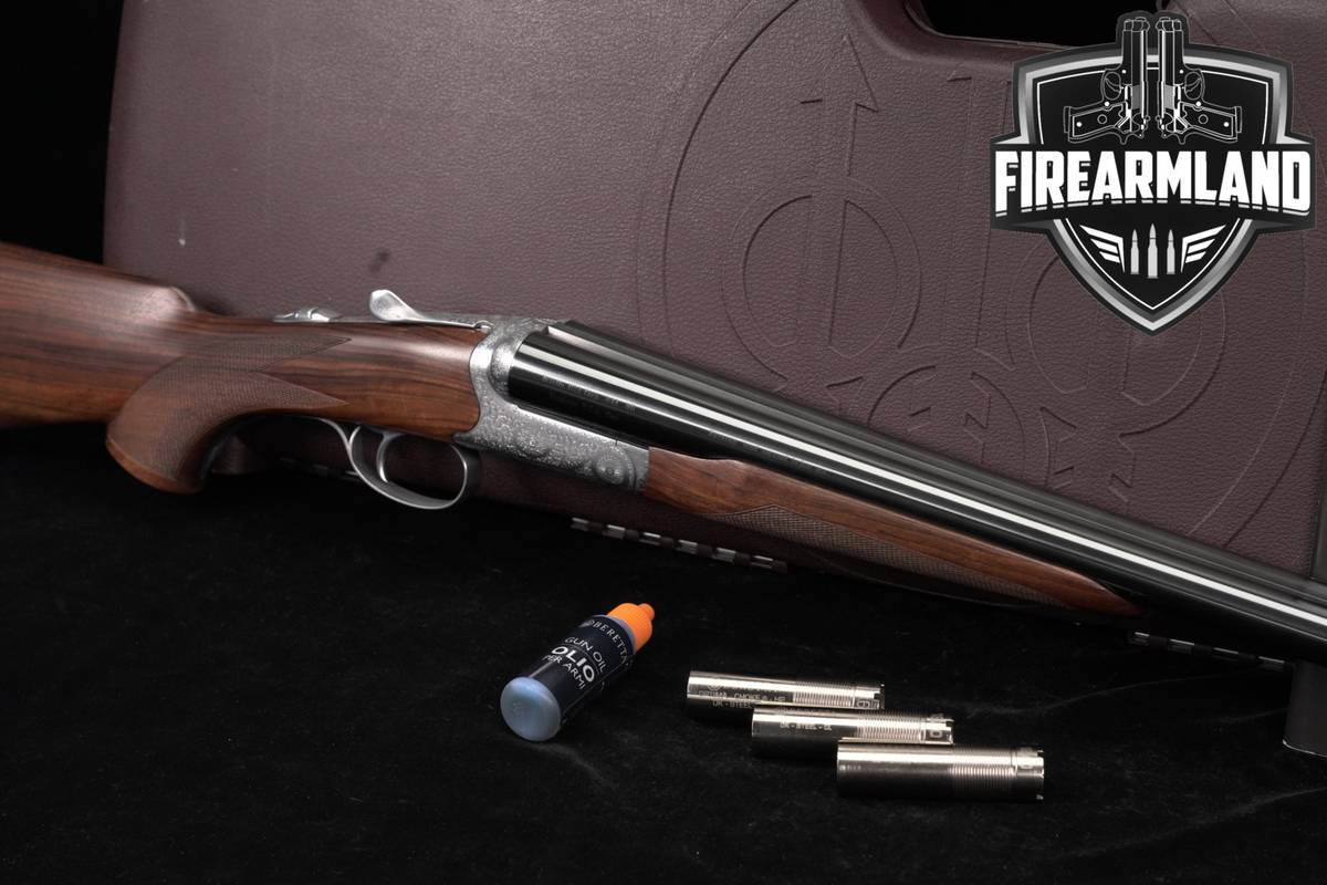 P. Beretta 486 Parallelo 12-Gauge 28" Coin Finish & Walnut SXS +ORIG CASE