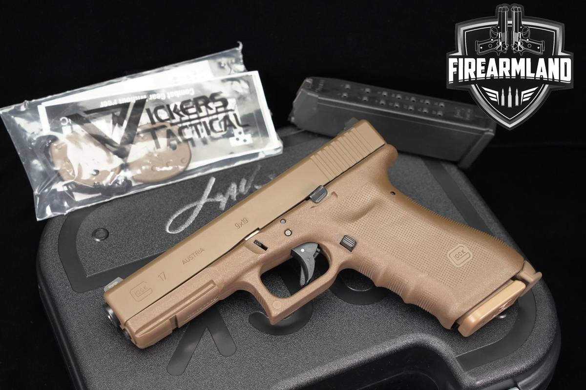 Glock 17 Gen3 RTF2 Vickers Tactical Exclusive G17 Gen-3 +ORIG SIGNED CASE