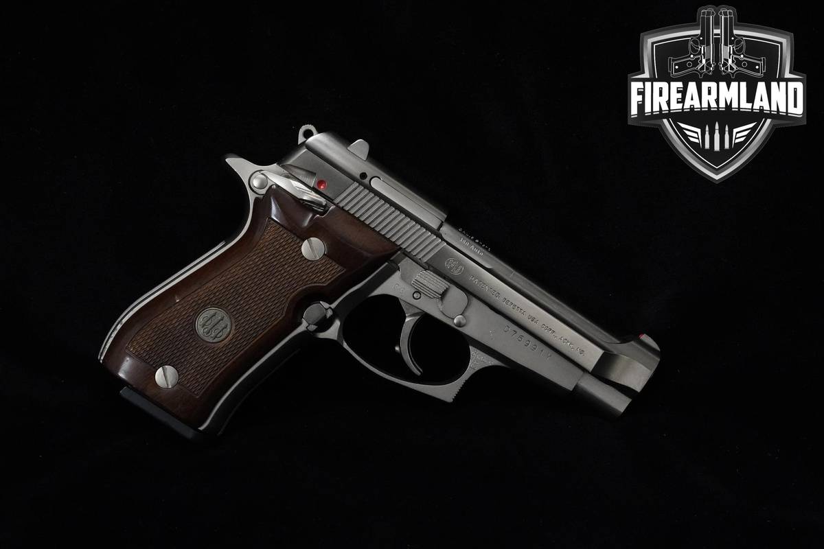 1990 Beretta Model 84F Cheetah 380 ACP 3.8" Nickel Finish Beretta 84F DA/SA