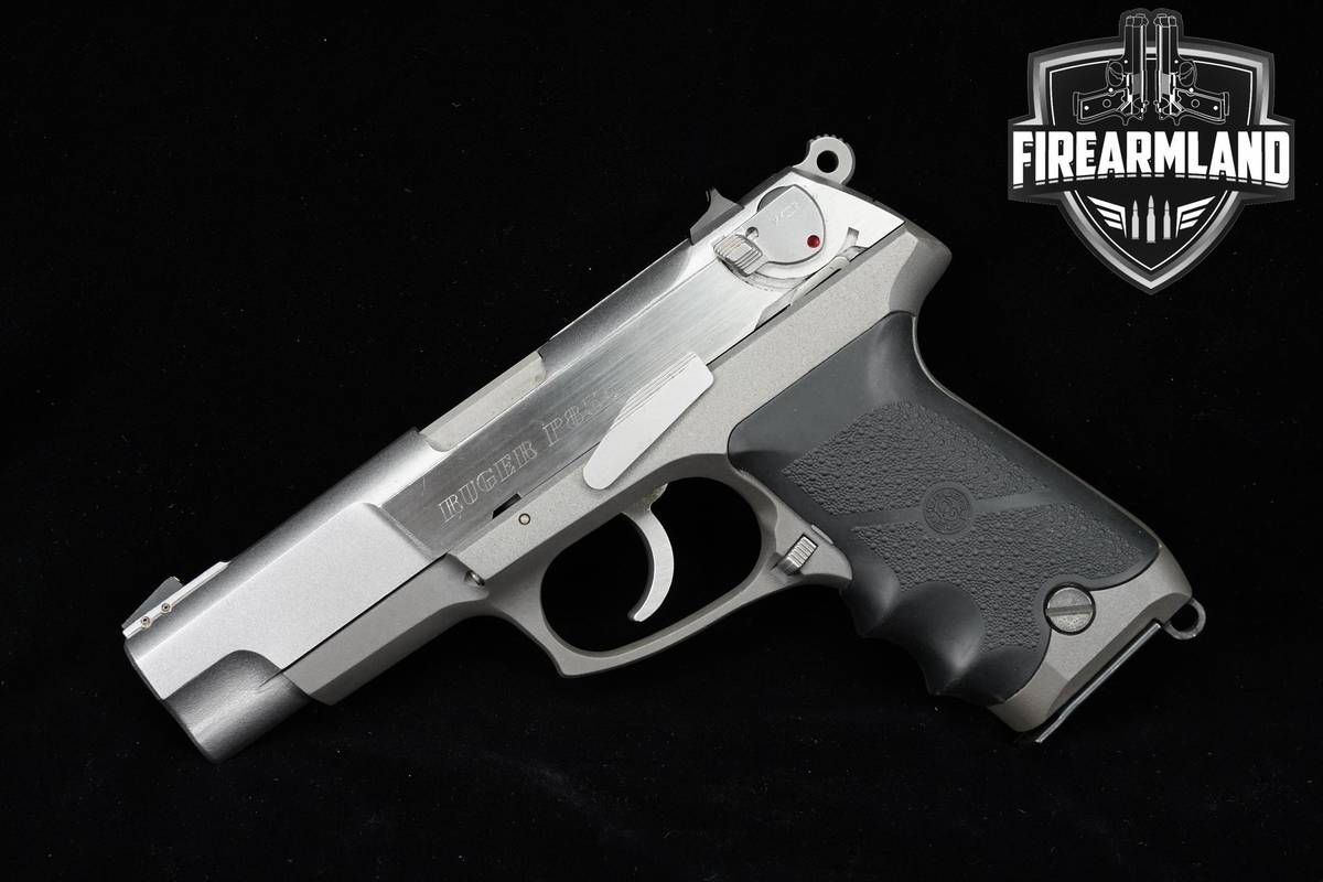 1990 Ruger P85 9mm 4.5" Two-Tone DA/SA P-85 Personal Defense Pistol