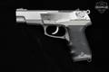1990 Sturm Ruger P85 9mm Luger Two-Tone Stainless & Grey in Very Good Condition Image 3