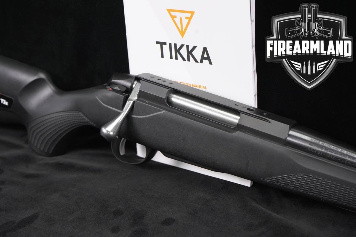 Tikka T3x Lite Compact 223 Rem 20" Blued & Synthetic Sako-built THREADED