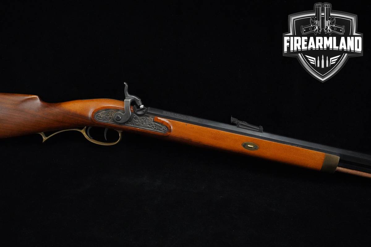 Investram Plains Hawken .50 28" Blued & Walnut Octagon Barrel Black-Powder