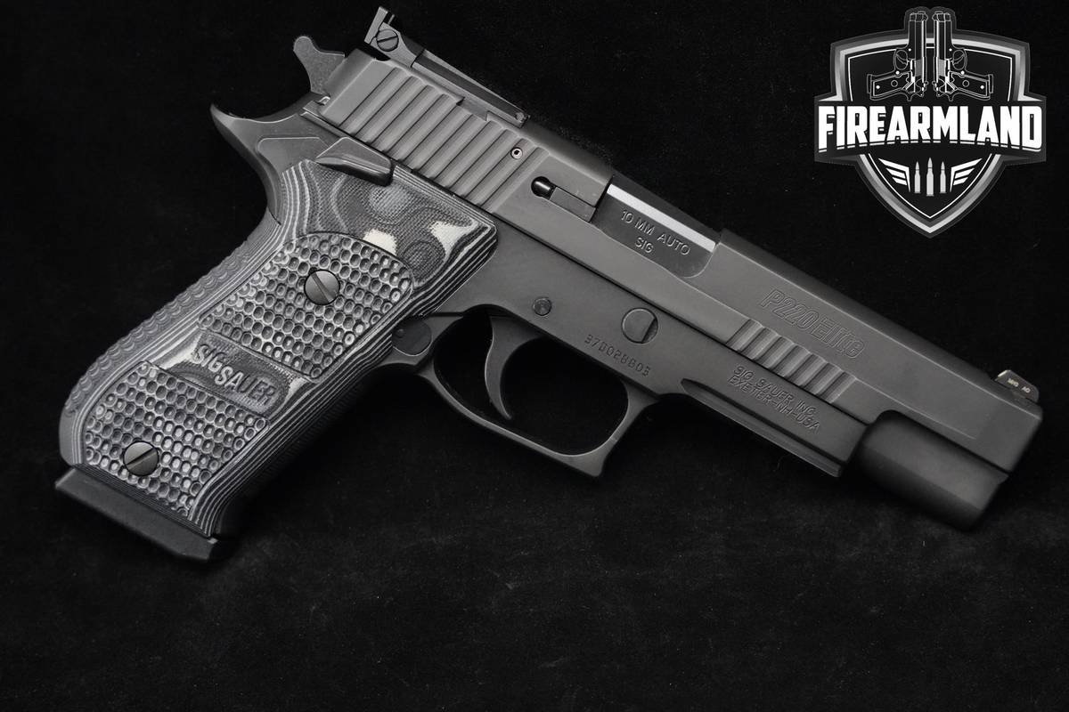 PRISTINE! Sig Sauer P220 Elite Hunter 10mm Sig-P220 Elite +4 MAGS & OG CASE
