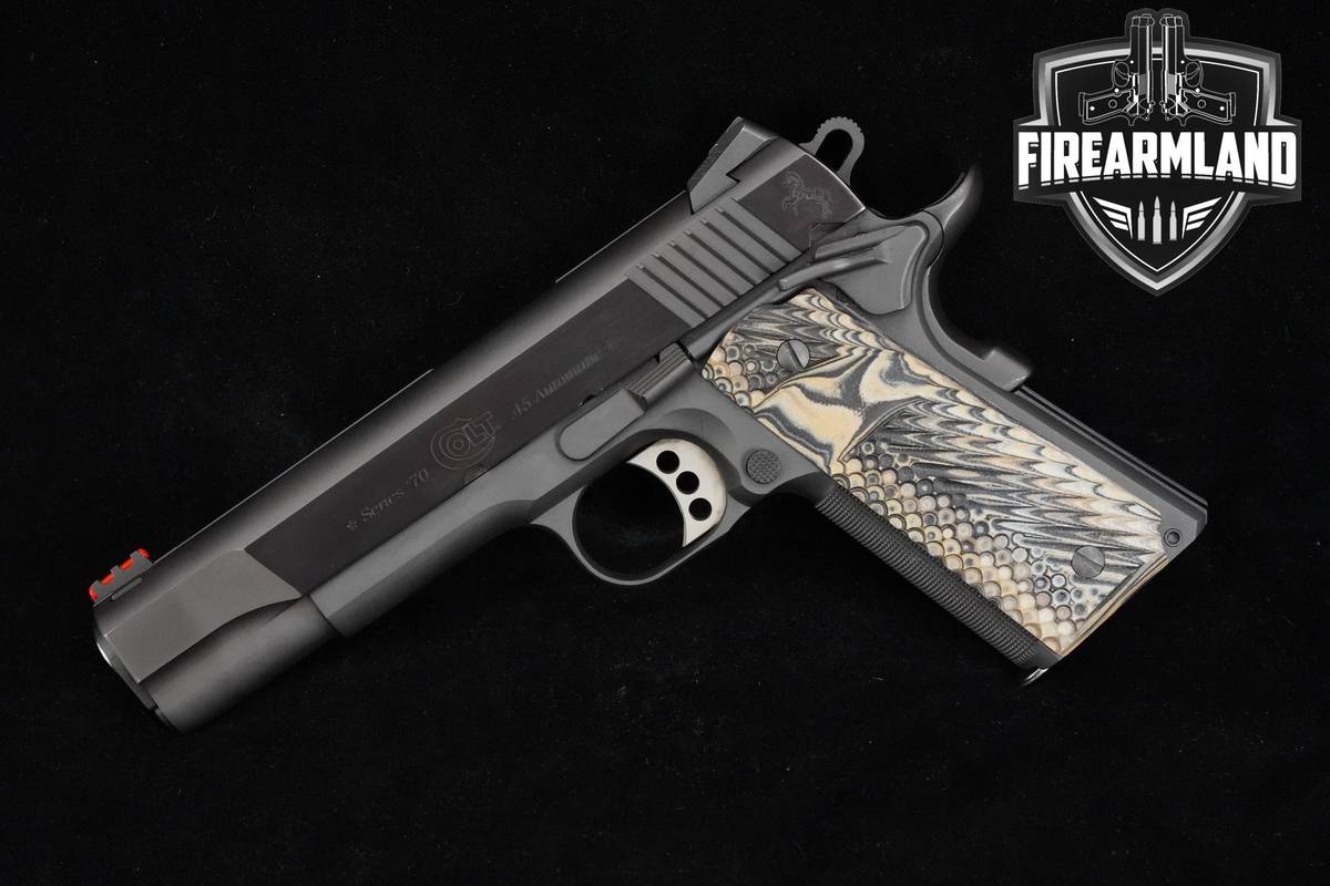 1-OF-500 Colt Government Competition Eli Whitney 45-ACP Colt 1911-A1 TALO
