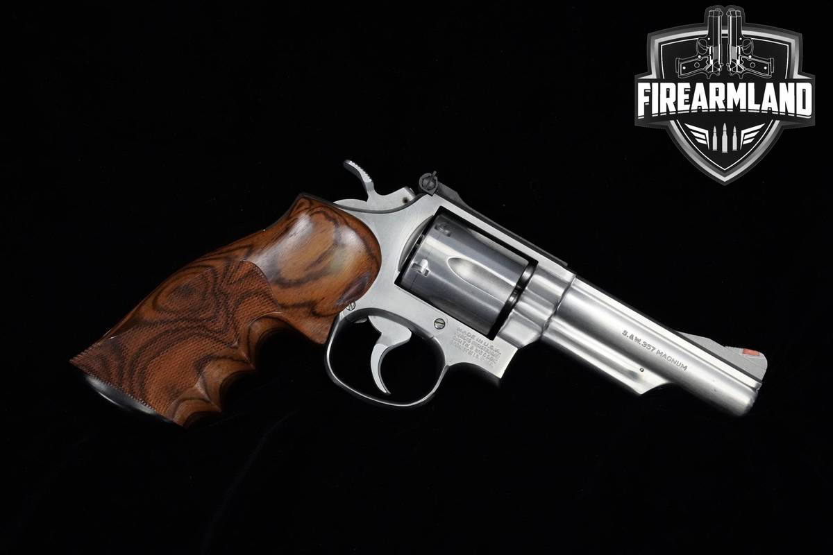 VINTAGE 1983 Smith & Wesson (S&W) Model 66-2 357 Magnum 4.25" S&W 66 DA/SA