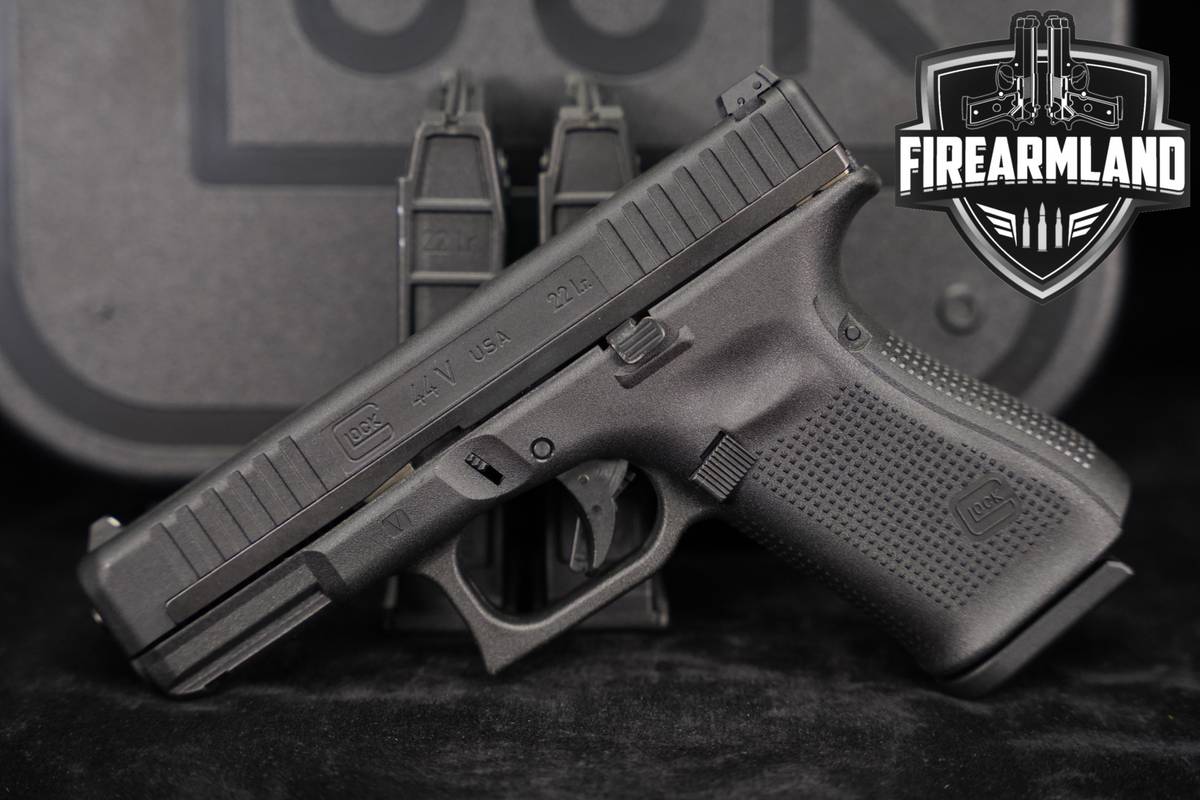 Glock 44 G44 V-series 22LR 4.02" +3 MAGS & ORIG CASE