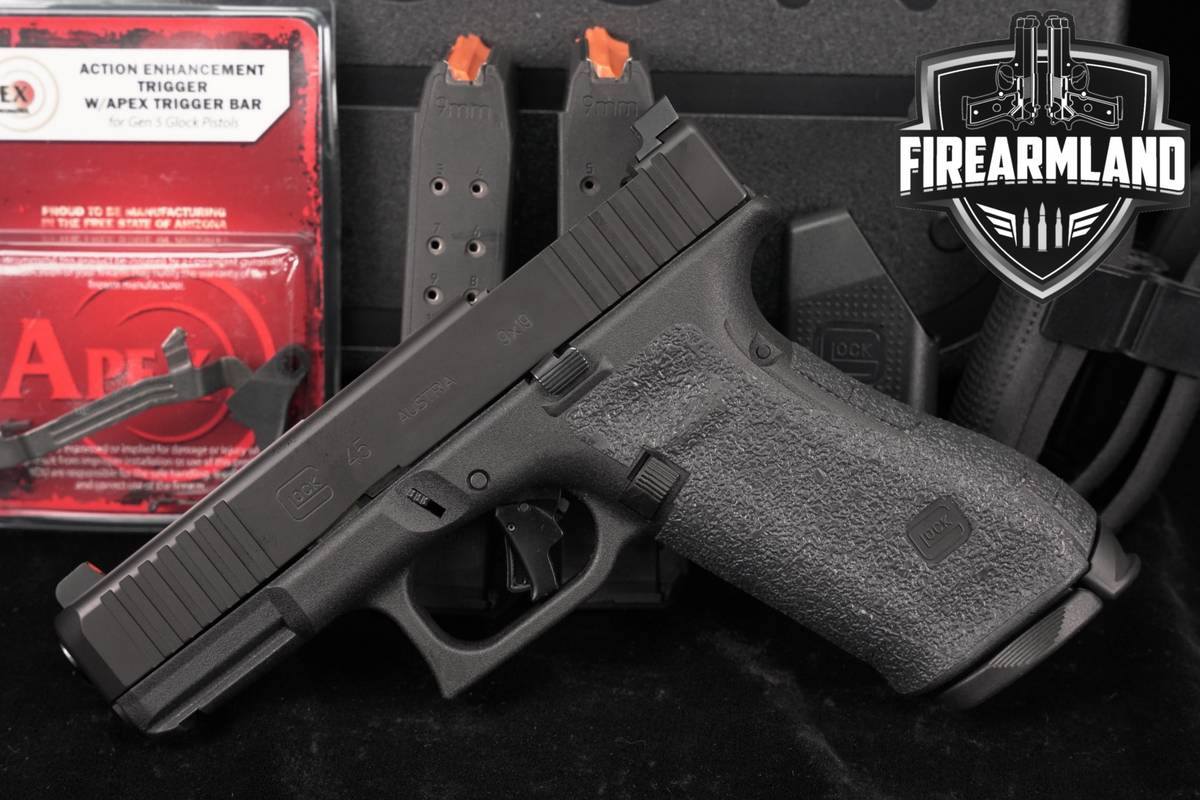 Glock 45 Gen5 G45 Gen 5 9mm Optics-Ready +3 MAGS & ORIG CASE