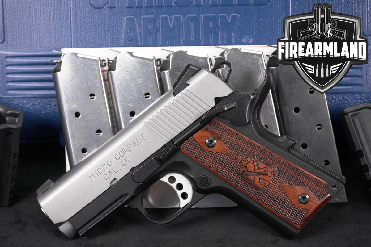Springfield Armory 1911-A1 Loaded Micro Compact Lightweight Operator 6 MAGS