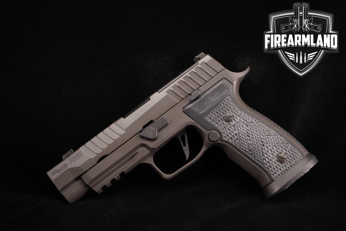 Sig Sauer P320 AXG Legion 9mm Legion Gray Sig-Sauer P320 3 MAGS & ORIG CASE