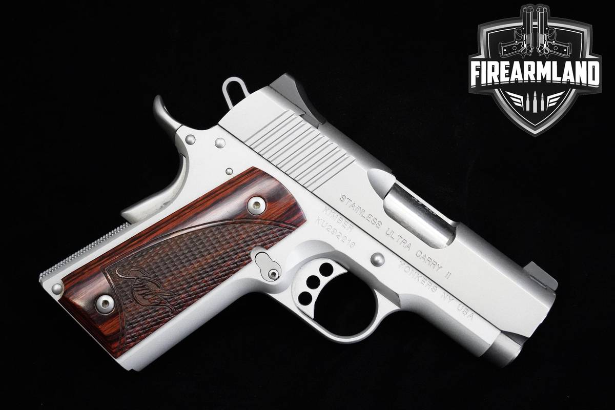 Kimber Ultra Carry II 45 ACP 1911 3" Kimber 1911 4 MAGS & HOLSTER