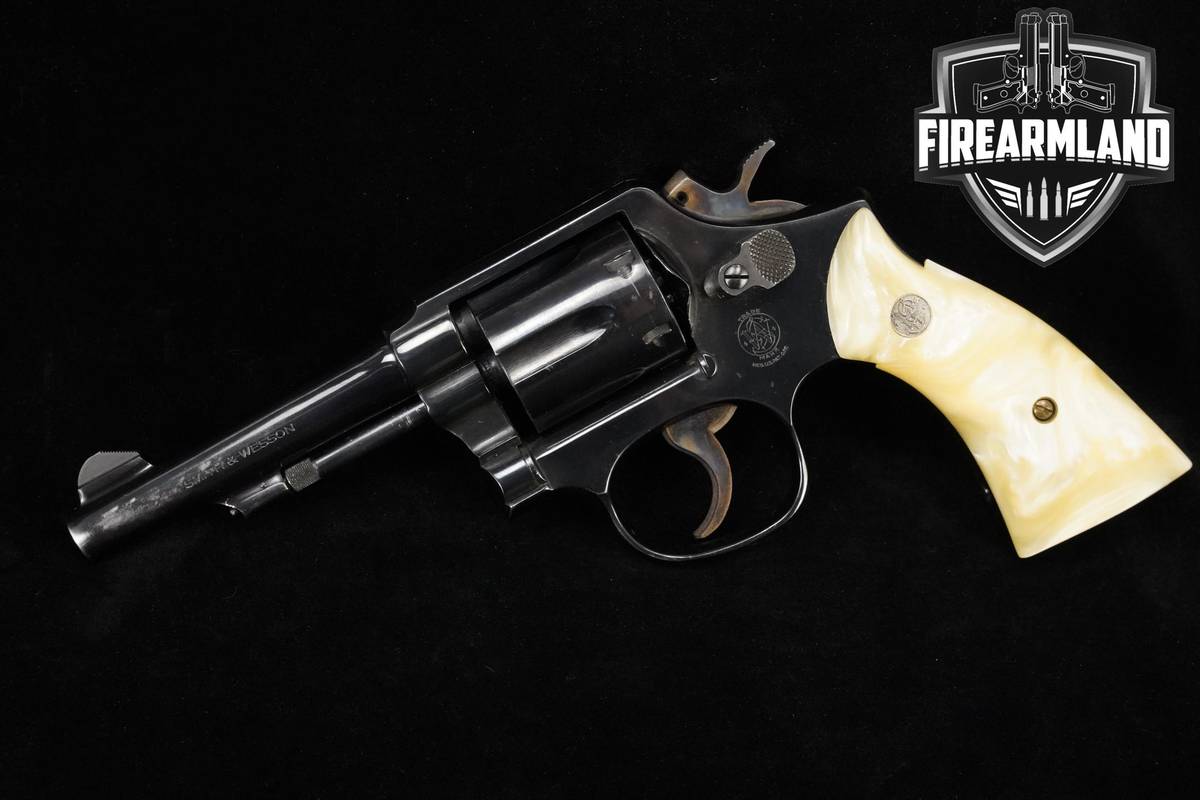 1982 Smith & Wesson (S&W) Model 10-7 Military Police 38 Special 4" S&W 10-7