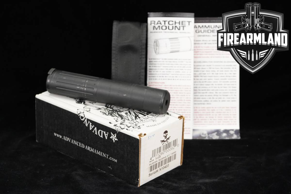 Advance Armament Corp (ACC) 762-SDN-6 7.62 mm Suppressor Silencer +ORIG BOX