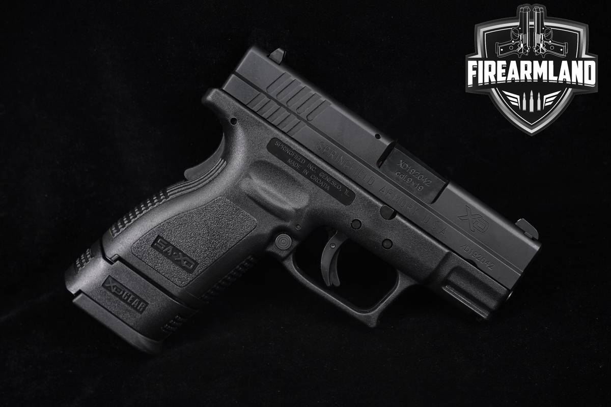 CCW Springfield Armory XD-9 Sub-Compact Gen 1 9mm 3"