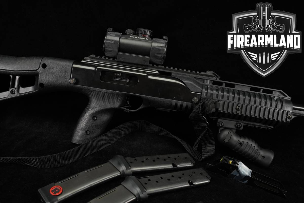 Hi-Point Model 995 TS 9mm 16.5" M995 +4 MAGS, UTG RED DOT