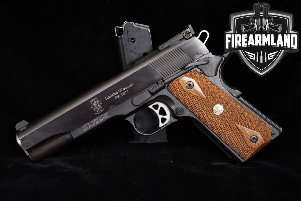 Smith & Wesson S&W SW1911 Target 45 ACP All-Steel Government 1911 +2 MAGS