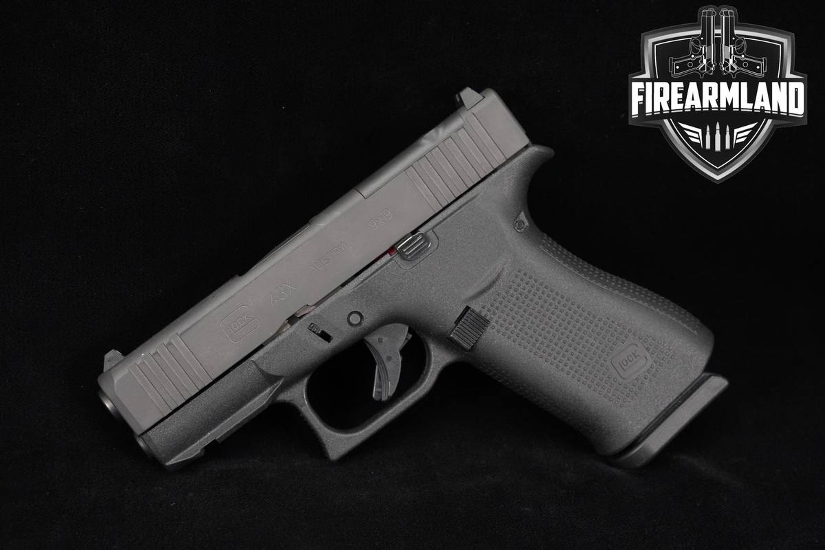 Glock 43X MOS 9mm 3.41 G43X G43 G-43+2 MAGS & ORIG CASE