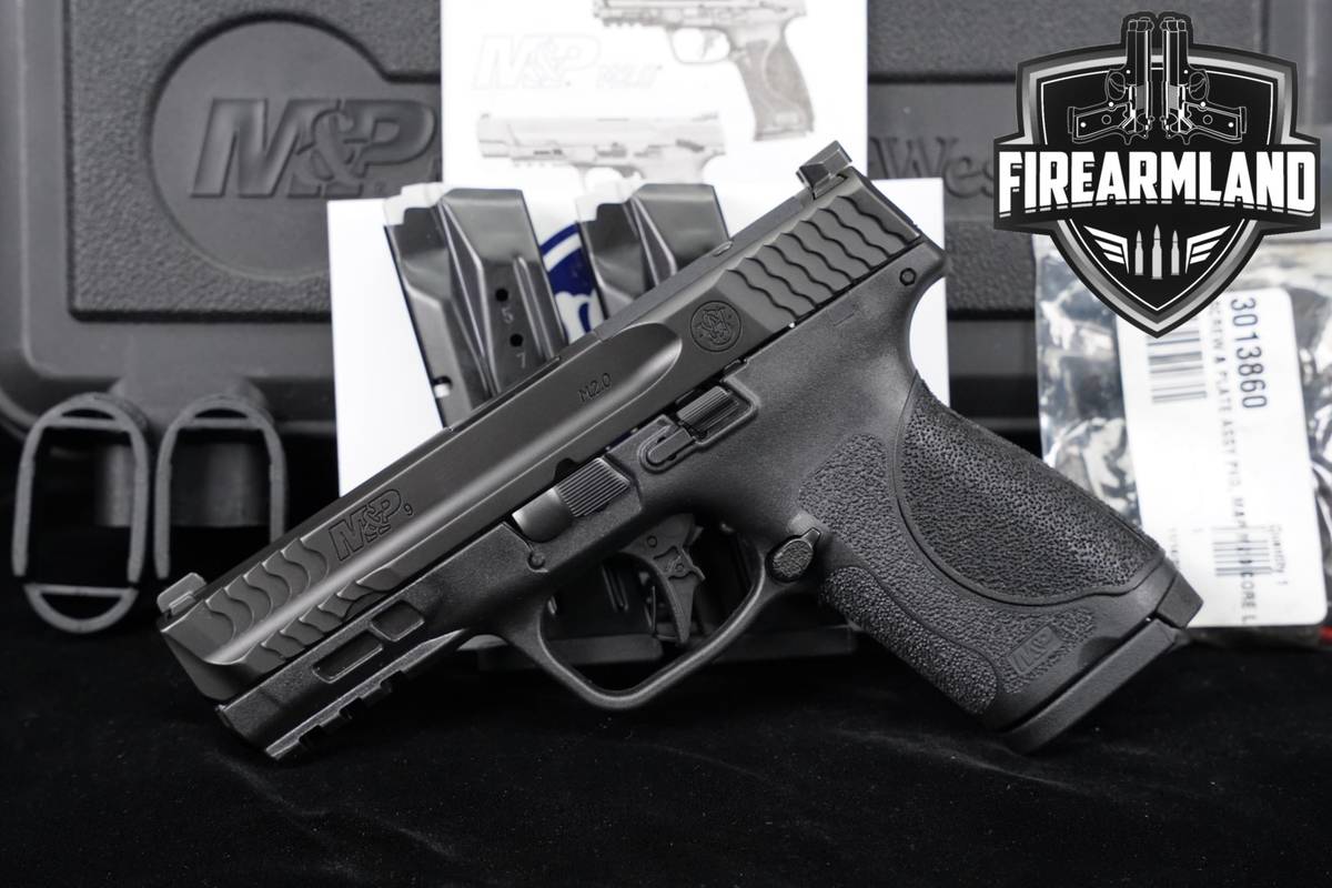 Smith & Wesson M&P9 M2.0 Compact Optics-Ready LE S&W 9mm M&P 9 +3 MAGS, KIT