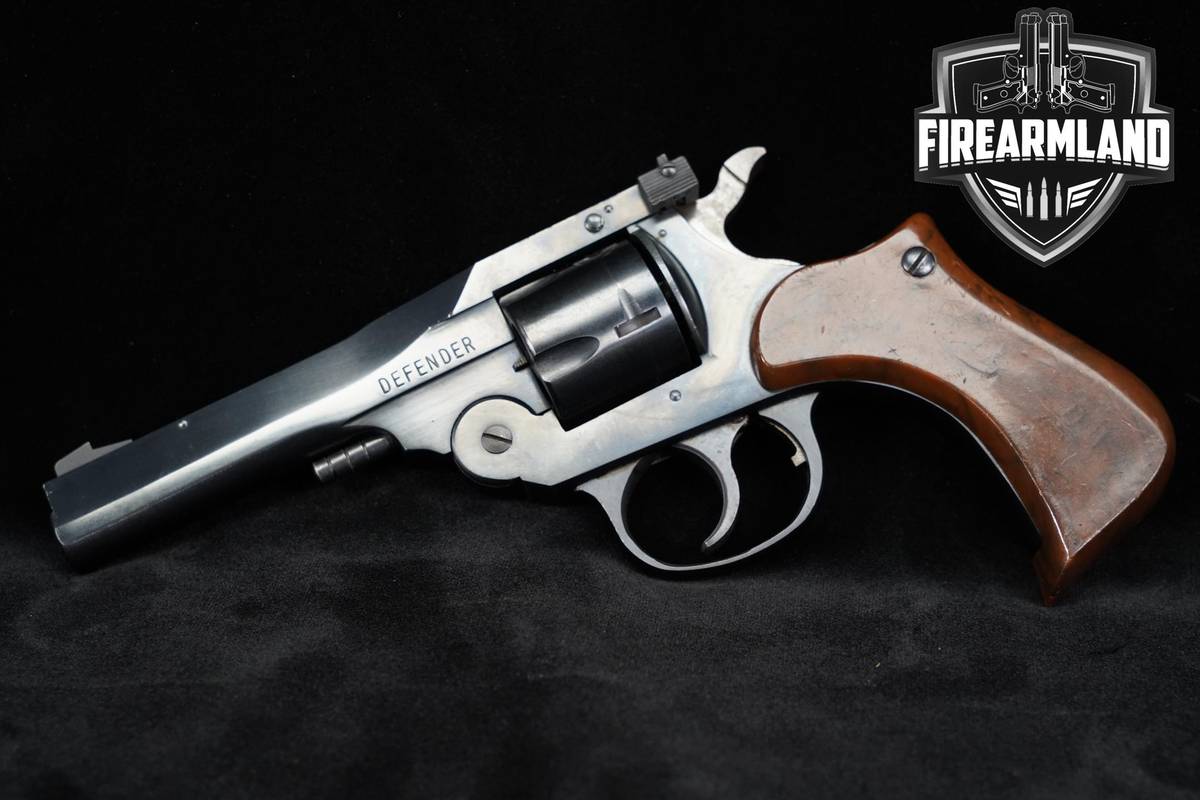 Harrington & Richardson Model 925 Defender 38-S&W 4" Blued DA/SA