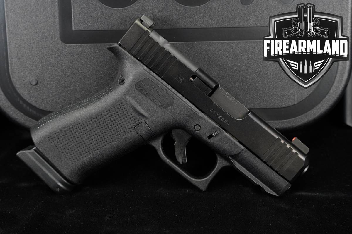 Glock 43X MOS G43X Slimline 9mm 3.41"+3 MAGS, ORIG CASE & HOLSTER
