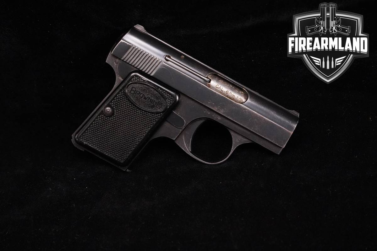 VINTAGE! 1960 FN Baby Browning .25 ACP (6.35Mm) 2.11" Blued