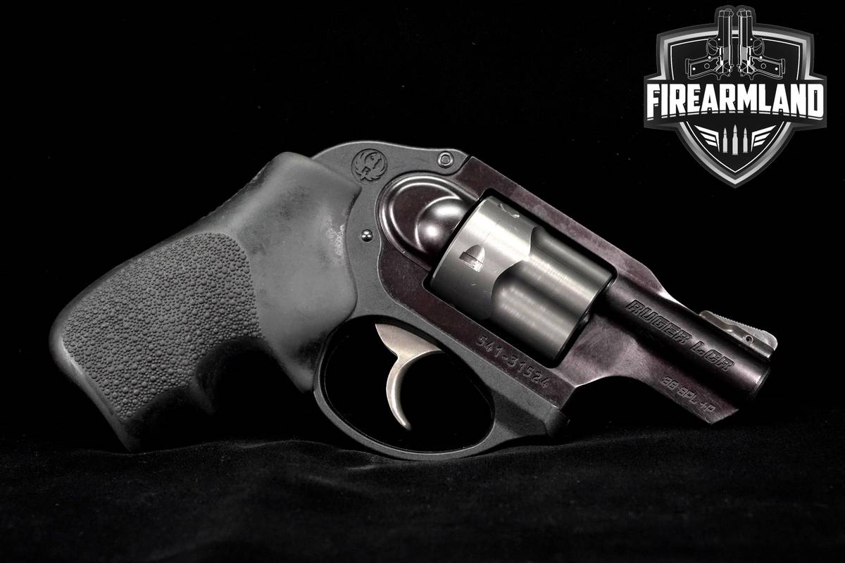 Ruger LCR 38 Special +P 1.87" Two-Tone Black & Stainless (CCW)