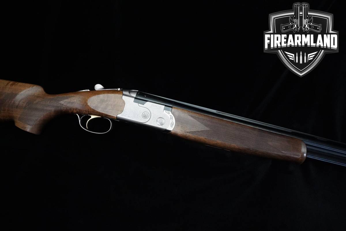 Beretta 686 Silver Pigeon I 12-Gauge Silver Beretta-686 VENT RIB +ORIG CASE