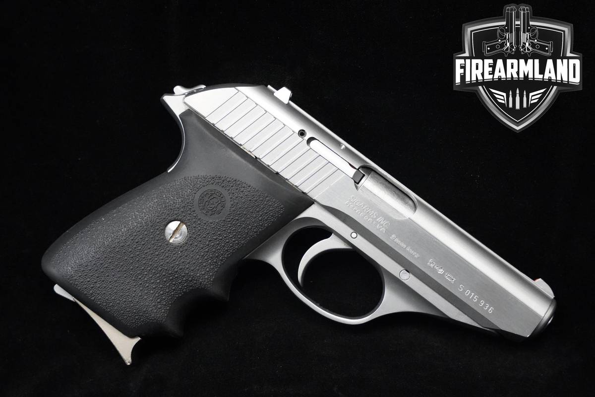 1989 Sig Sauer P230SL 380 ACP 3.5" Silver Sig-Sauer P230SL 4MAGS & ORIG BOX