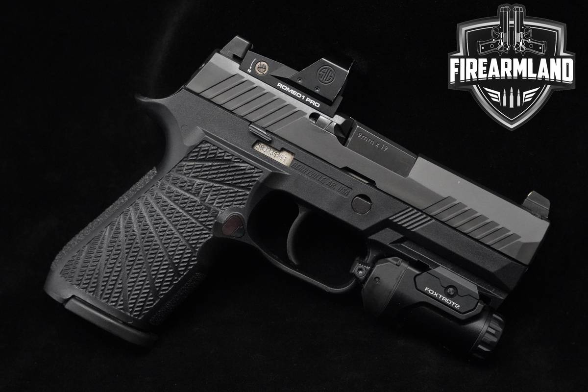 Sig Sauer P320 Wilson Combat Frame 9mm Sig-Sauer-P320 +3 MAGS OPTIC HOLSTER