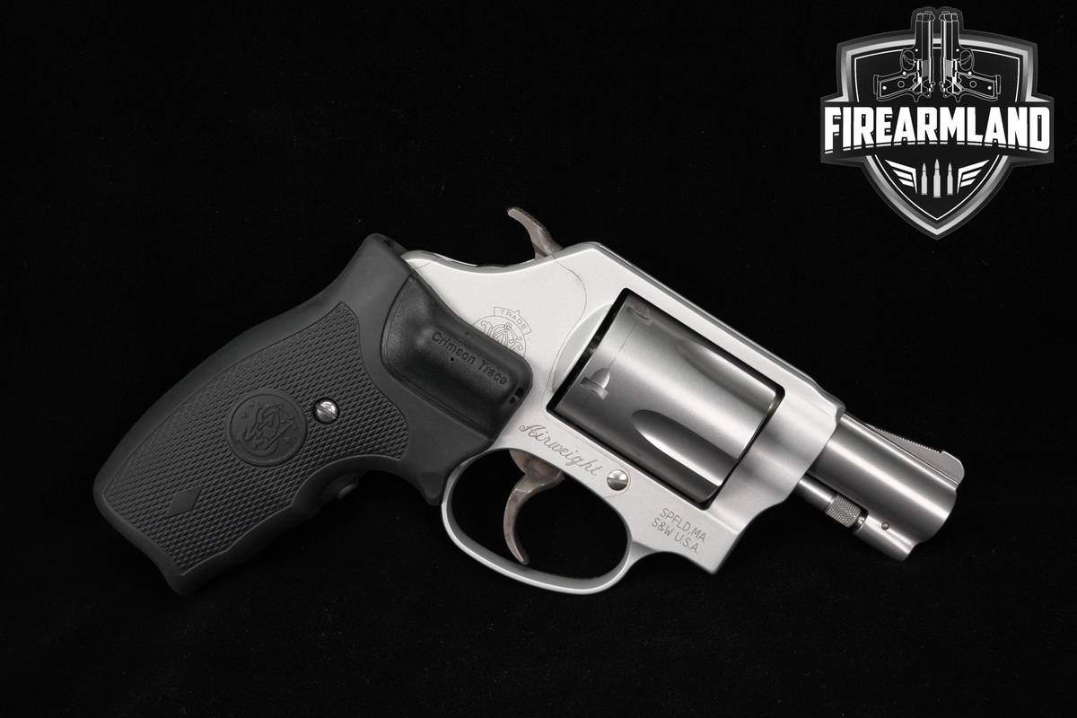 SNUB-NOSE Smith & Wesson S&W Model 637-2 Airweight 38 Special +P 1.875"