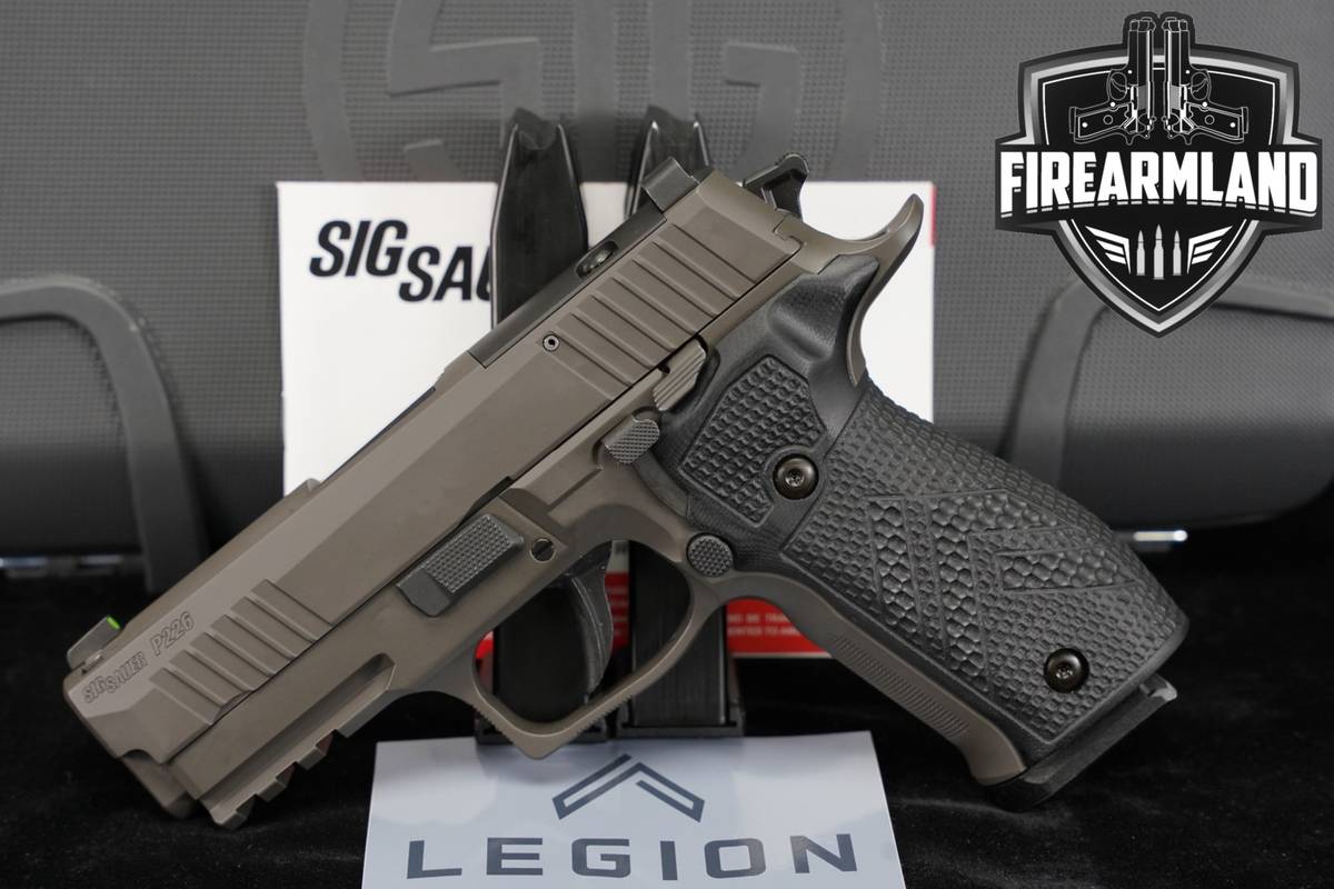 Sig Sauer P226 XCarry Legion 9mm Optics-Ready P 226 +3 MAGS & ORIG CASE
