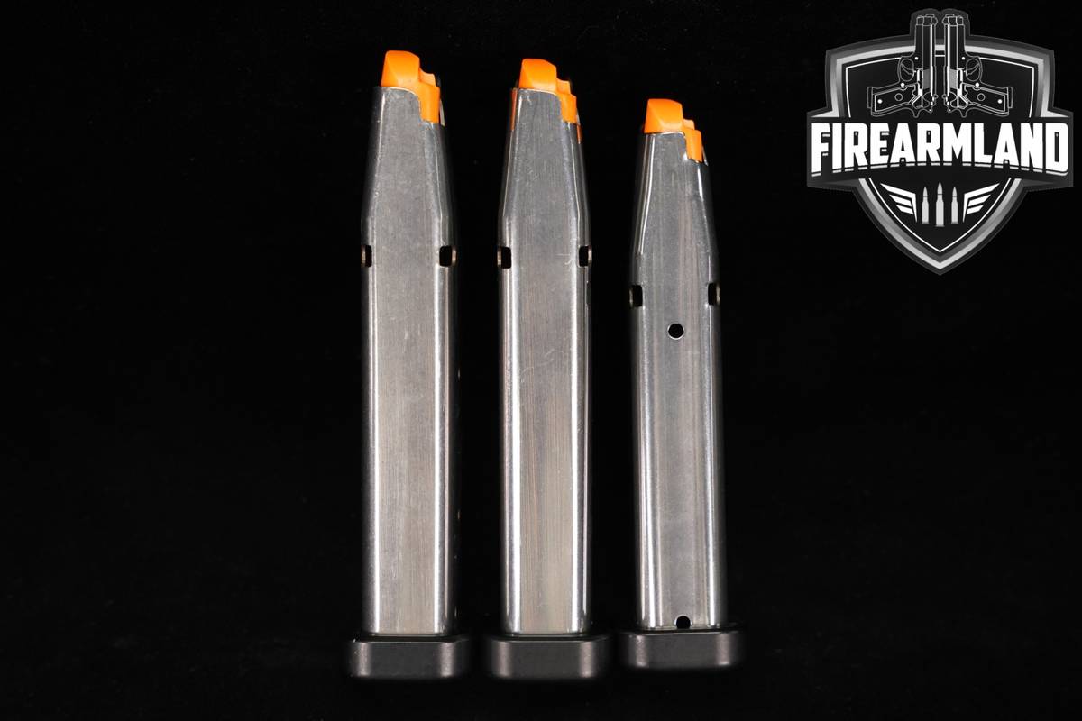 THREE (3) Staccato (STI) CS C 17-Round 9mm Magazines Luger 2011 Mags