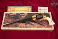 F.lli Pietta Remington 1858 Buffalo; Golden Buffalo Hunter; The Sportsman's Guide Exclusive; Limited Edition of 5000 .44 Blued & Brass in Good Condition Image 2