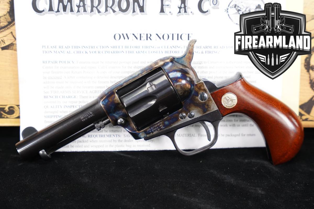 Cimarron Firearms Lightning 38 Special 3.5" Uberti ITALY Colt-Style +OG BOX