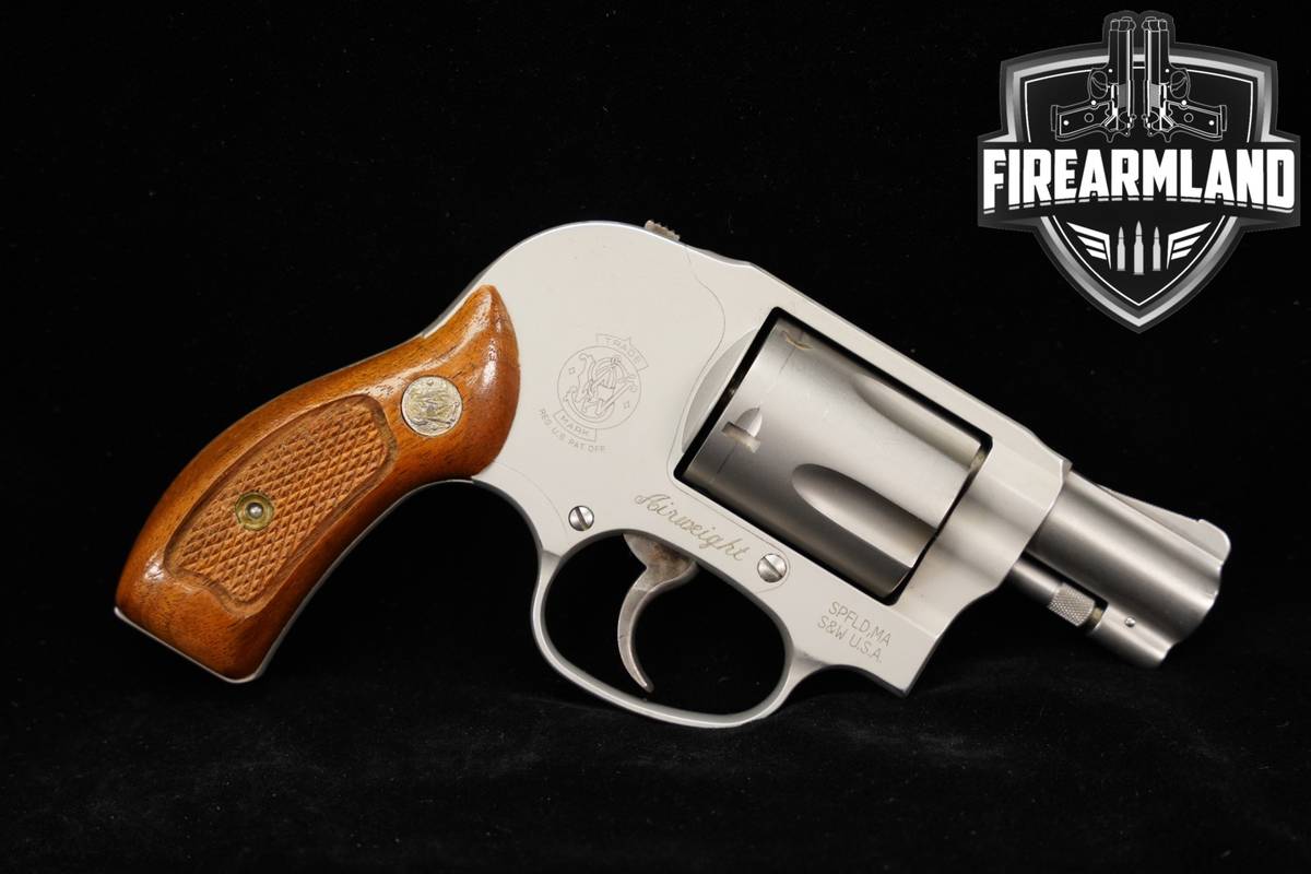 Smith & Wesson Model 638-3 Airweight Bodyguard S&W 38 Special +P 1.875"