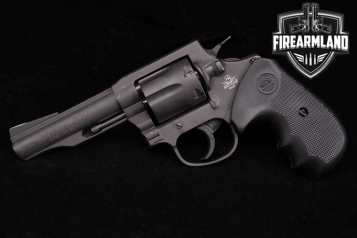 Rock Island Armory RIA Model 200 38 Special 4" Parkerized RIA 200 Revolver