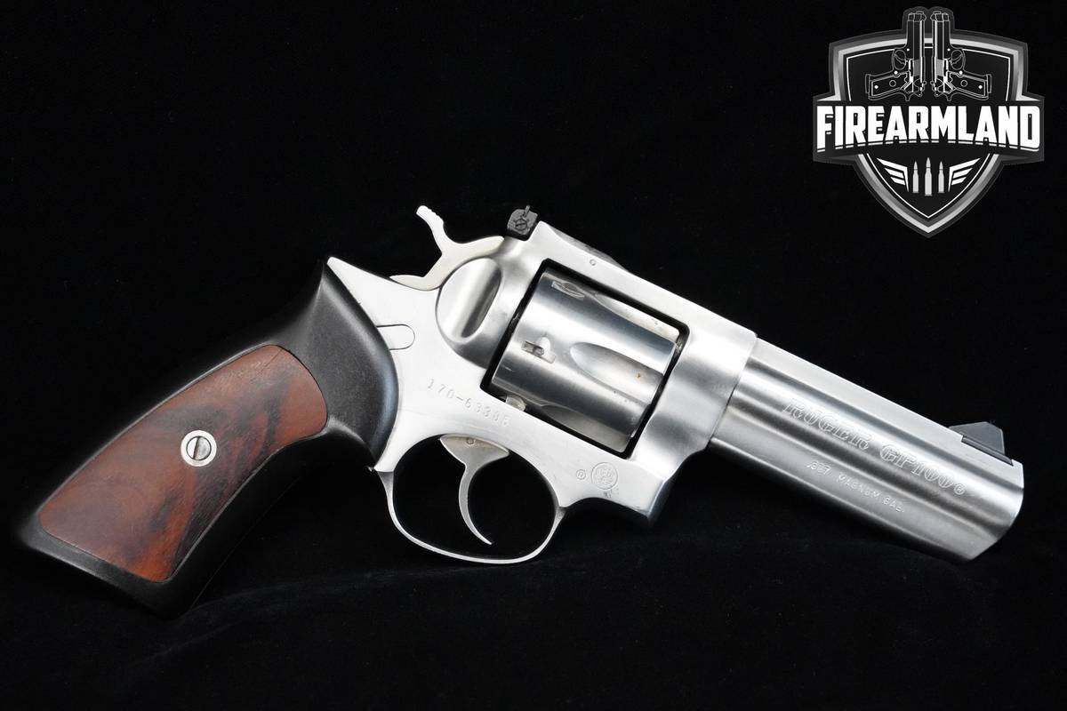 1988 Ruger GP100 357 Magnum 4.2" Satin Stainless Ruger GP-100 DA/SA