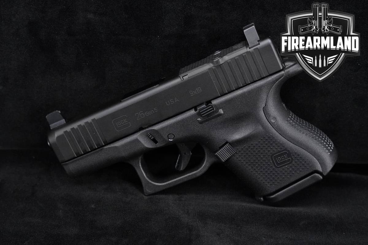 COMPACT! Glock 26 Gen 5 FS 9mm 3.43 G26 G-26 GEN5 +6 MAGS & ORIG CASE