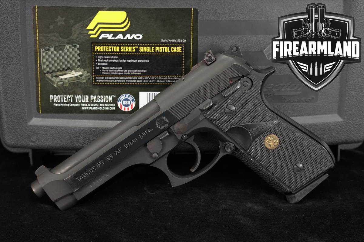 Taurus PT 99 AF 9mm 4.9 PT99 DA/SA +CASE