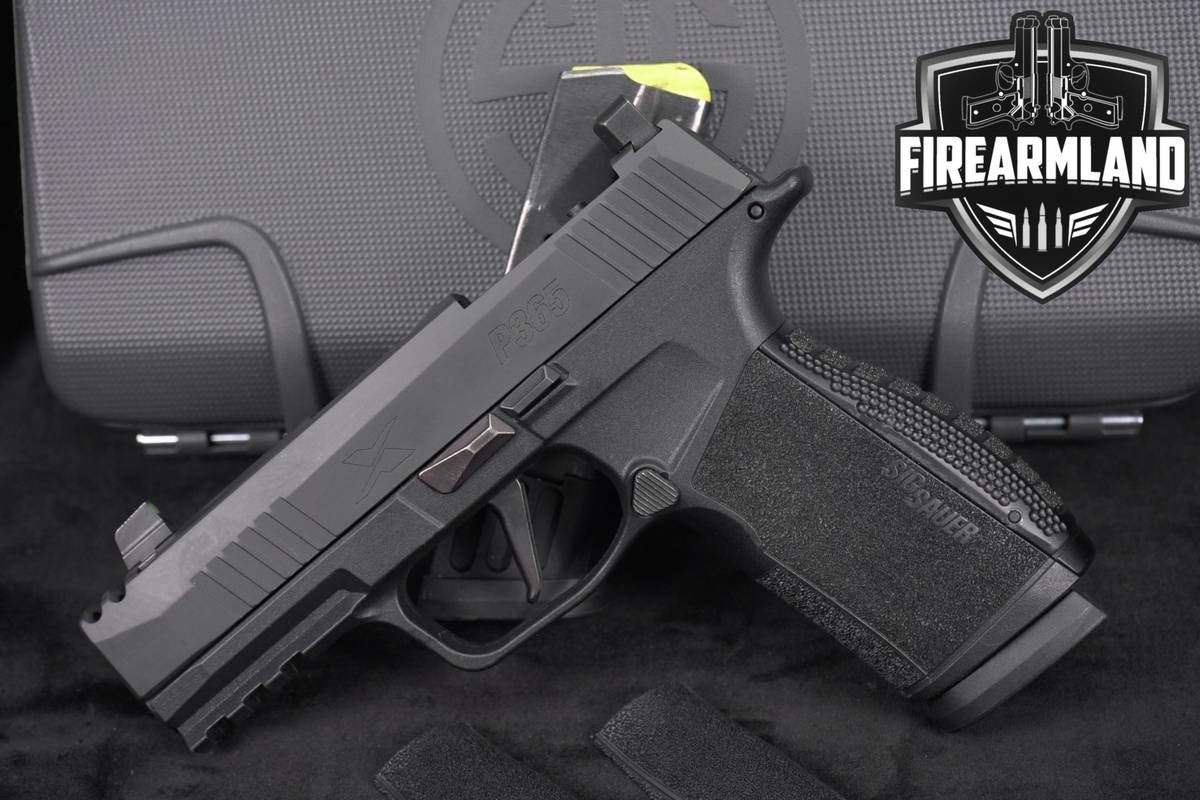 Sig Sauer P365-XMACRO COMP 9mm OR 3.1 P 365 X Macro +2 MAGS & ORIG CASE