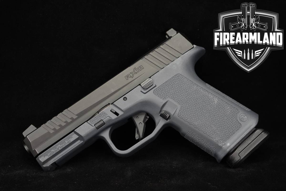 Ruger RXM 9mm 4" Optics-Ready Two-Tone Black & Gray