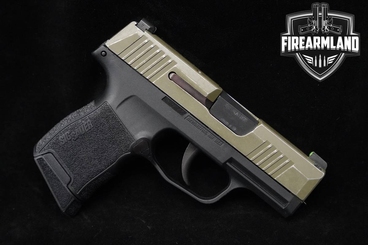 Sig Sauer P365 Distressed 9mm 3.1" OD Green Distressed Sig-Sauer P365 P-365