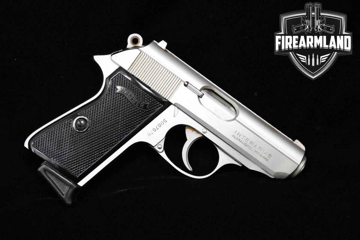 Interarms/Walther PPK/s Stainless 9mm 3.3" Stainless Steel PPK/s +ORIG CASE