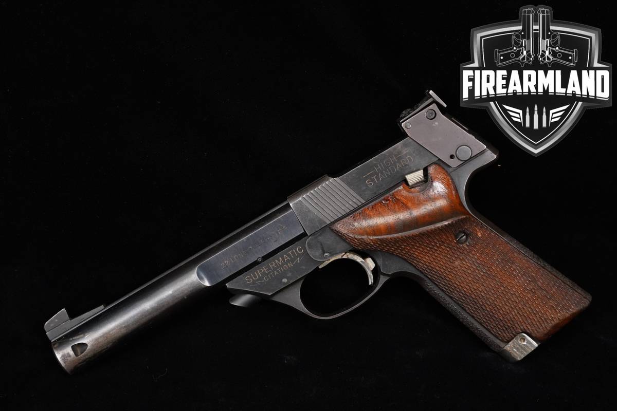 High Standard Supermatic Citation Military 106 Series 22LR 5.5"