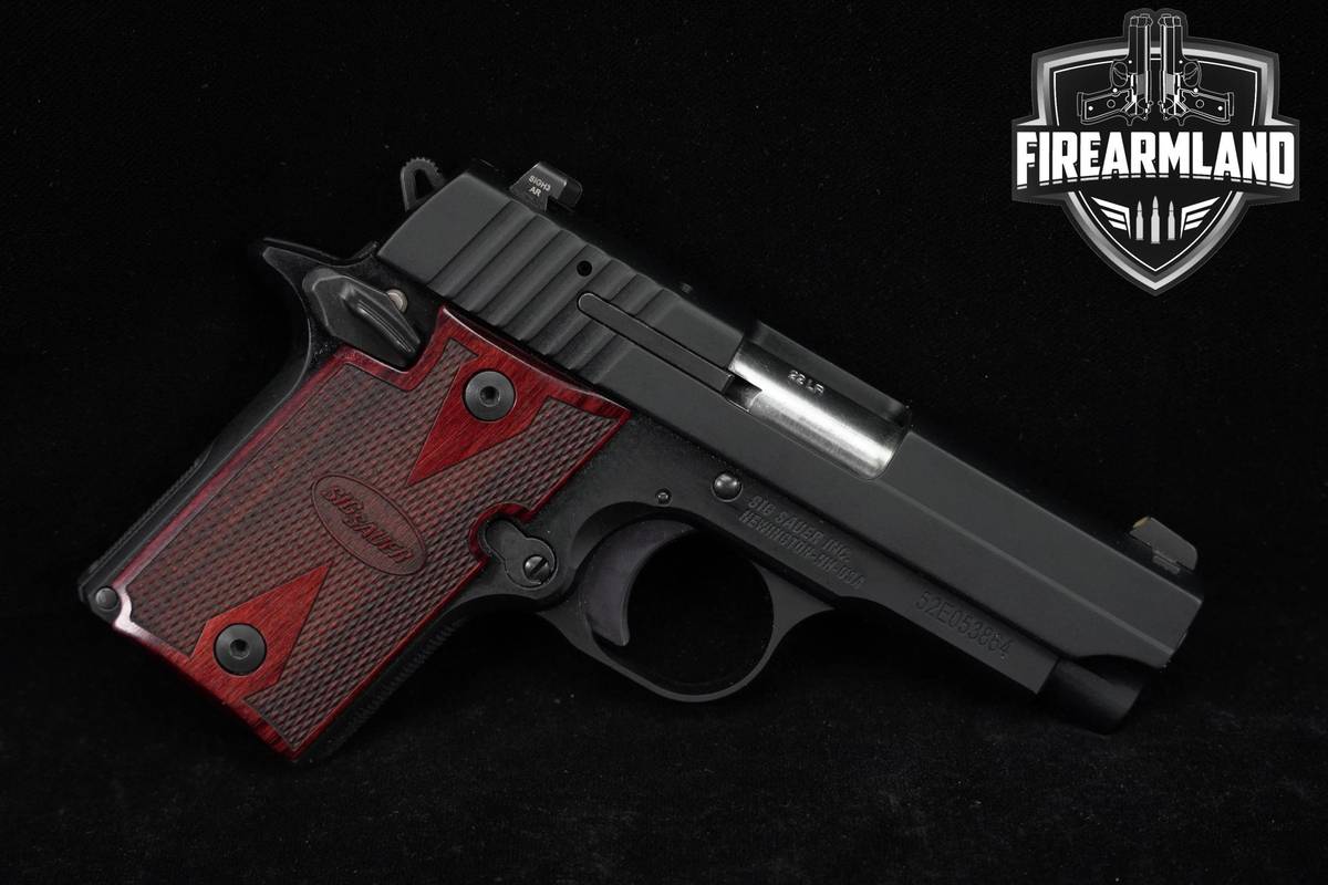 Discontinued Sig Sauer P938-22 Rosewood 22LR 1911 3.3" P 938