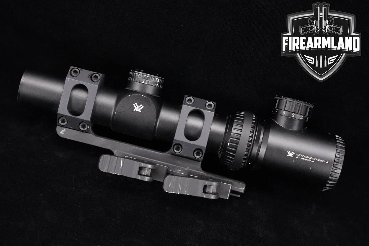 Vortex Optics Crossfire II 1-4x24mm V-Brite MOA SFP Reticle Vortex OPTIC