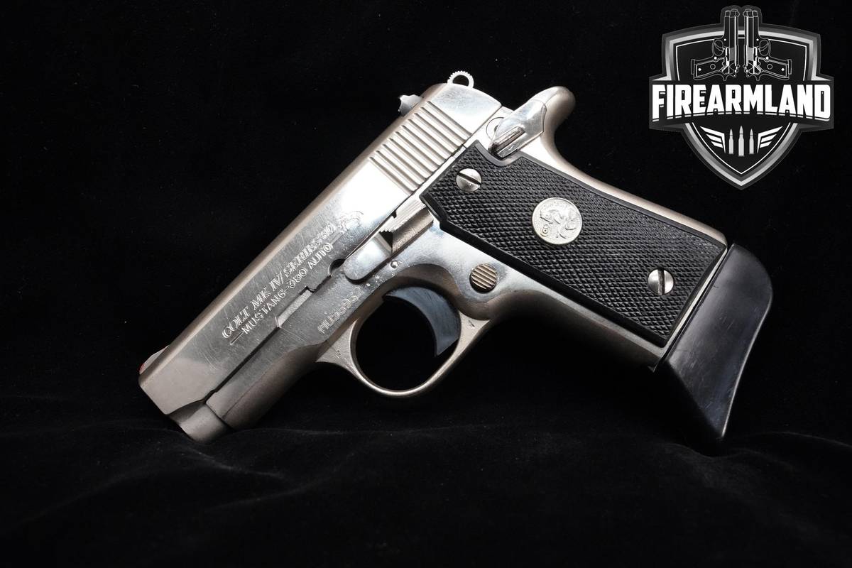 Colt MK IV Mustang 380 ACP 2.75" Nickel Plated Colt-MKIV Mustang +2 MAGS