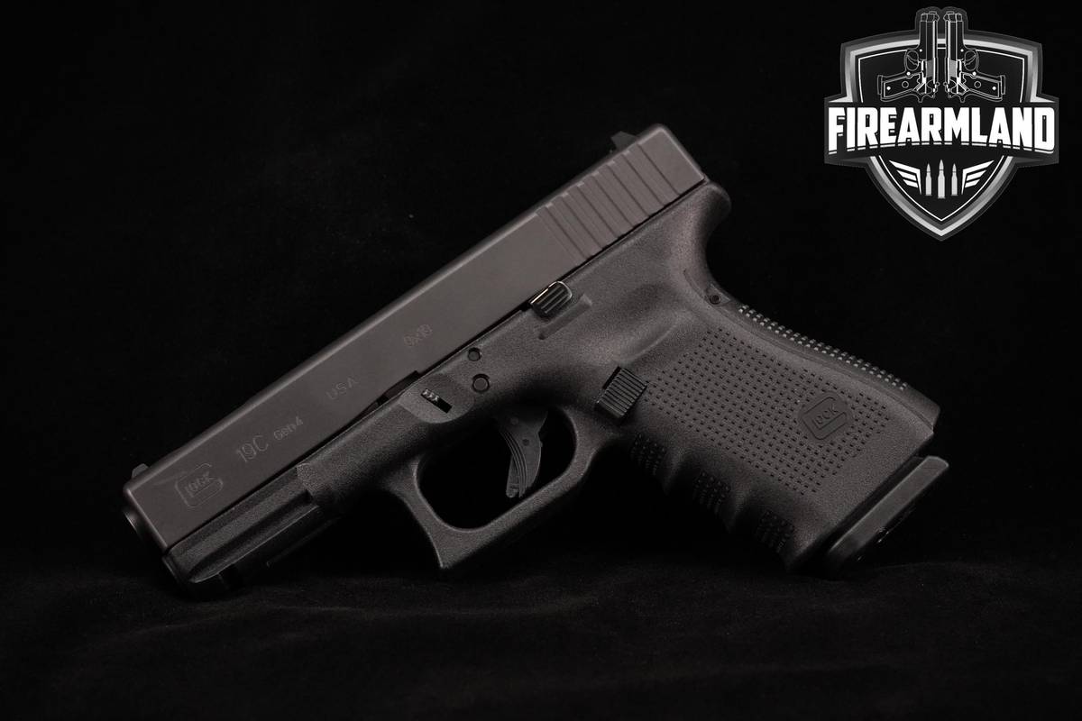 Glock 19C Gen4 9mm 4" G19C G19-C Gen-4 +ORIG CASE & HOLSTER
