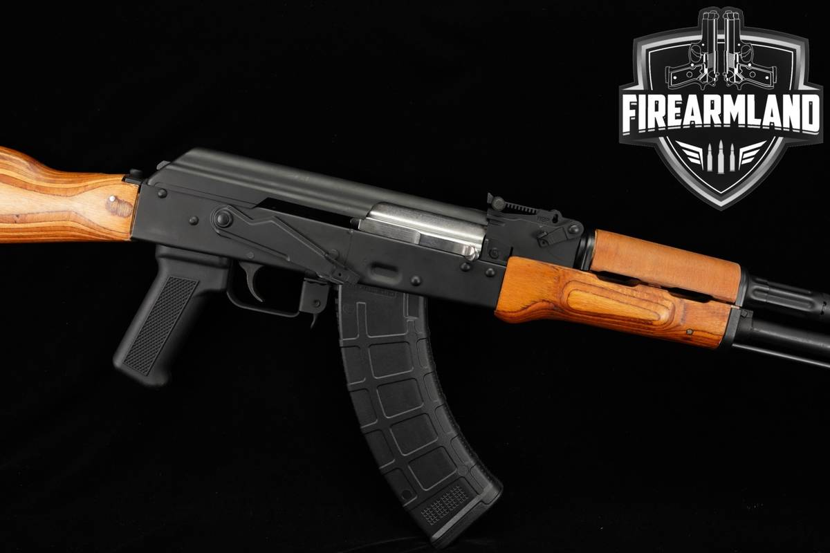 WBP Rogow FOX 7.62x39 AKM AK47 AK-47 16" Black & Laminated Wood POLISH